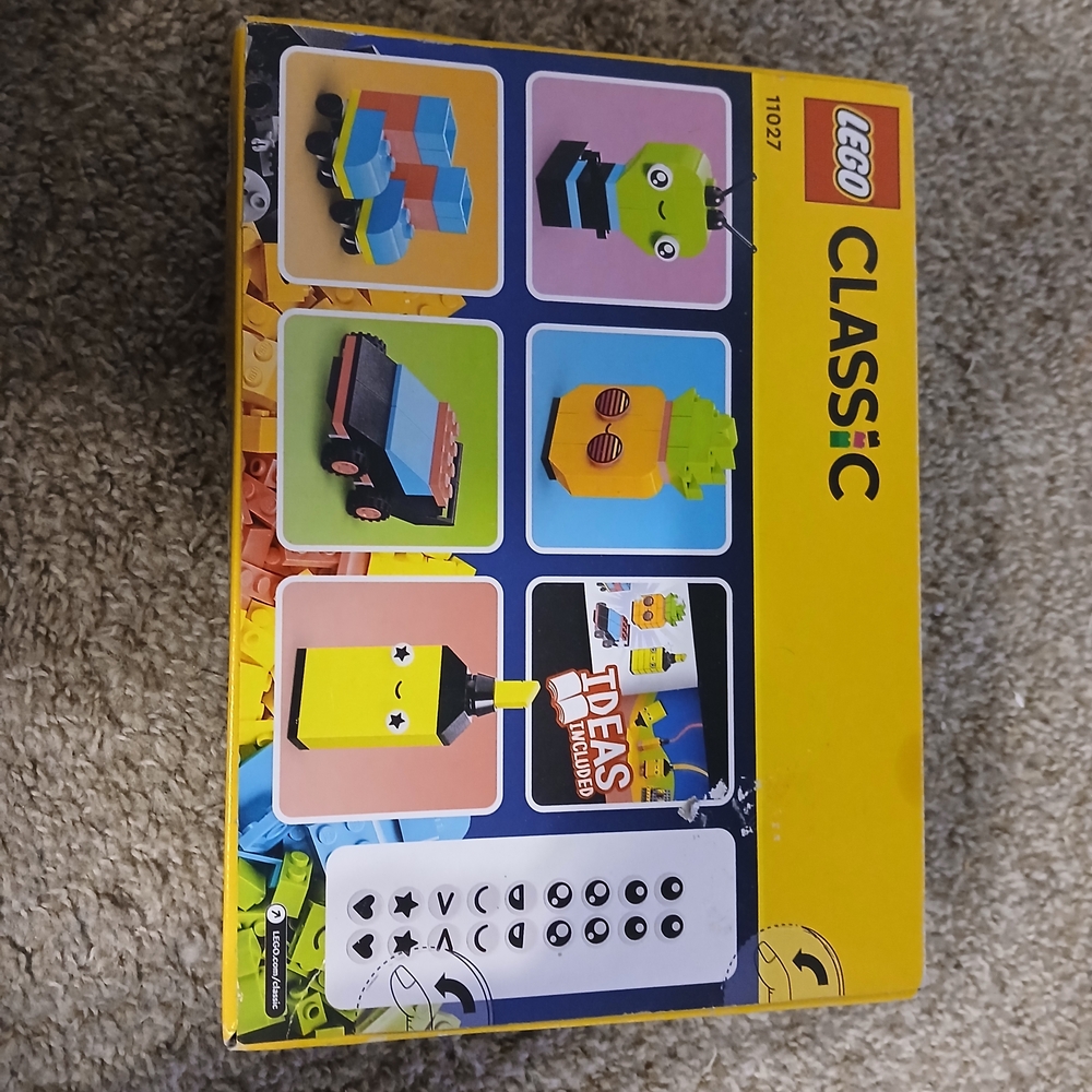 LEGO Classic Creative Box Set - Yellow, Blue, Green